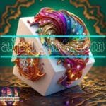 Cuboid 3D Artistic Design Digital Wall Art Home decor _99