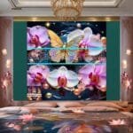 Orchid
  Flower Nature Artistic Digital Wall Art Decor _103 - Image 2