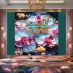 Orchid
  Flower Nature Artistic Digital Wall Art Decor _105 - Image 2
