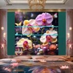 Orchid
  Flower Nature Artistic Digital Wall Art Decor _109 - Image 2