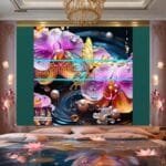 Orchid
  Flower Nature Artistic Digital Wall Art Decor _110 - Image 2