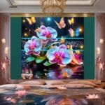 Orchid
  Flower Nature Artistic Digital Wall Art Decor _118 - Image 2
