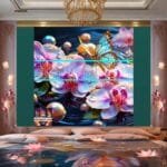 Orchid
  Flower Nature Artistic Digital Wall Art Decor _123 - Image 2