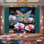 Orchid
  Flower Nature Artistic Digital Wall Art Decor _129 - Image 2