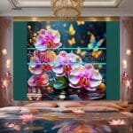 Orchid
  Flower Nature Artistic Digital Wall Art Decor _134 - Image 2
