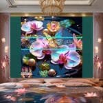 Orchid
  Flower Nature Artistic Digital Wall Art Decor _137 - Image 2