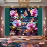 Orchid
  Flower Nature Artistic Digital Wall Art Decor _139 - Image 2