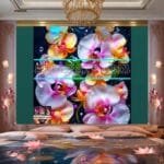 Orchid
  Flower Nature Artistic Digital Wall Art Decor _152 - Image 2
