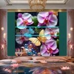 Orchid
  Flower Nature Artistic Digital Wall Art Decor _157 - Image 2
