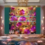 Orchid
  Flower Nature Artistic Digital Wall Art Decor _162 - Image 2