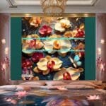 Orchid
  Flower Nature Artistic Digital Wall Art Decor _30 - Image 2