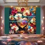 Orchid
  Flower Nature Artistic Digital Wall Art Decor _50 - Image 2