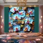 Orchid
  Flower Nature Artistic Digital Wall Art Decor _61 - Image 2