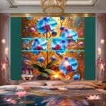 Orchid
  Flower Nature Artistic Digital Wall Art Decor _68 - Image 2