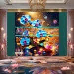 Orchid
  Flower Nature Artistic Digital Wall Art Decor _77 - Image 2
