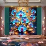 Orchid
  Flower Nature Artistic Digital Wall Art Decor _78 - Image 2