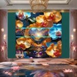 Orchid
  Flower Nature Artistic Digital Wall Art Decor _82 - Image 2