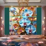 Orchid
  Flower Nature Artistic Digital Wall Art Decor _89 - Image 2