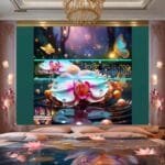 Orchid
  Flower Nature Artistic Digital Wall Art Decor _99 - Image 2