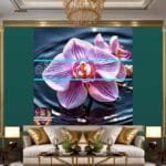 Orchid
  Flower Nature Artistic Digital Wall Art Decor _100 - Image 3