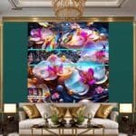 Orchid
  Flower Nature Artistic Digital Wall Art Decor _103 - Image 3
