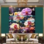 Orchid
  Flower Nature Artistic Digital Wall Art Decor _108 - Image 3
