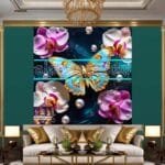 Orchid
  Flower Nature Artistic Digital Wall Art Decor _110 - Image 3