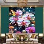 Orchid
  Flower Nature Artistic Digital Wall Art Decor _114 - Image 3