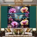 Orchid
  Flower Nature Artistic Digital Wall Art Decor _115 - Image 3