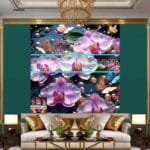 Orchid
  Flower Nature Artistic Digital Wall Art Decor _121 - Image 3