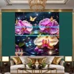 Orchid
  Flower Nature Artistic Digital Wall Art Decor _123 - Image 3