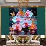 Orchid
  Flower Nature Artistic Digital Wall Art Decor _131 - Image 3