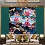 Orchid
  Flower Nature Artistic Digital Wall Art Decor _134 - Image 3