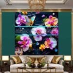 Orchid
  Flower Nature Artistic Digital Wall Art Decor _137 - Image 3