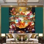 Orchid
  Flower Nature Artistic Digital Wall Art Decor _14 - Image 3
