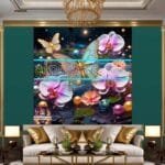 Orchid
  Flower Nature Artistic Digital Wall Art Decor _141 - Image 3