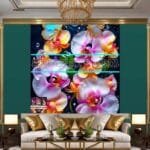 Orchid
  Flower Nature Artistic Digital Wall Art Decor _151 - Image 3