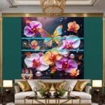 Orchid
  Flower Nature Artistic Digital Wall Art Decor _152 - Image 3