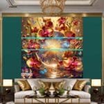 Orchid
  Flower Nature Artistic Digital Wall Art Decor _18 - Image 3