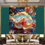 Orchid
  Flower Nature Artistic Digital Wall Art Decor _27 - Image 3