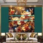 Orchid
  Flower Nature Artistic Digital Wall Art Decor _28 - Image 3