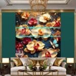 Orchid
  Flower Nature Artistic Digital Wall Art Decor _30 - Image 3