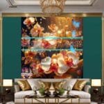 Orchid
  Flower Nature Artistic Digital Wall Art Decor _32 - Image 3