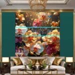 Orchid
  Flower Nature Artistic Digital Wall Art Decor _47 - Image 3