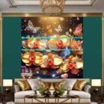Orchid
  Flower Nature Artistic Digital Wall Art Decor _49 - Image 3