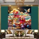 Orchid
  Flower Nature Artistic Digital Wall Art Decor _56 - Image 3