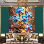 Orchid
  Flower Nature Artistic Digital Wall Art Decor _68 - Image 3