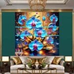 Orchid
  Flower Nature Artistic Digital Wall Art Decor _78 - Image 3