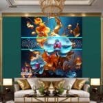 Orchid
  Flower Nature Artistic Digital Wall Art Decor _81 - Image 3