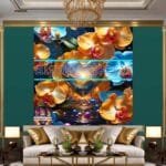 Orchid
  Flower Nature Artistic Digital Wall Art Decor _82 - Image 3